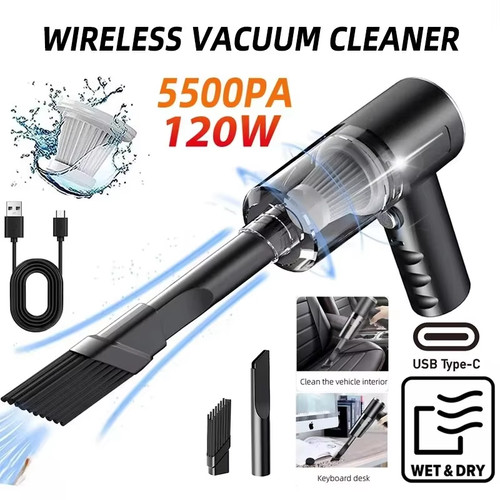 120w portable cordless vacuum - cordless,
